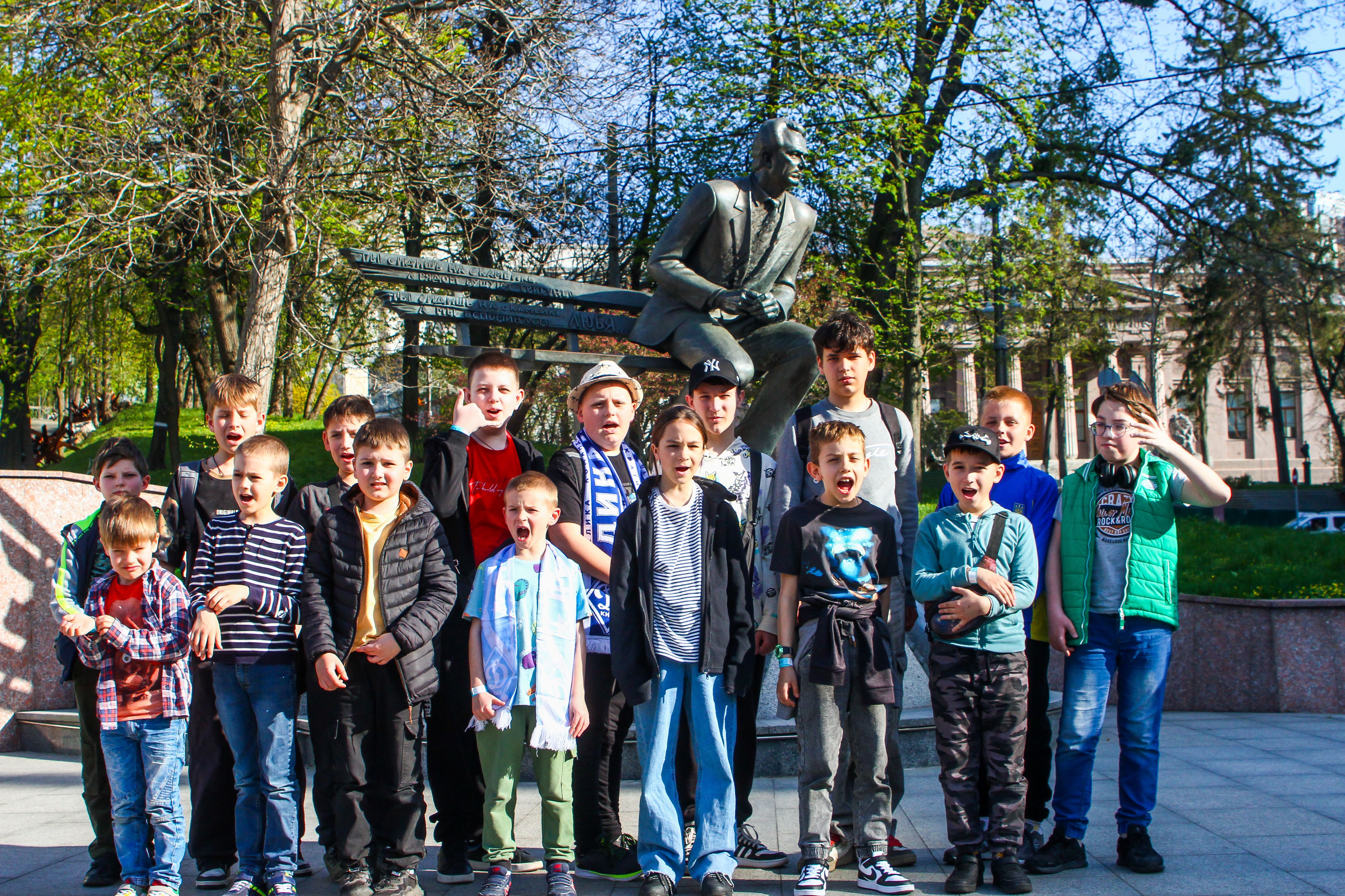 Особливі гості на матчі «Динамо» - «Оболонь»