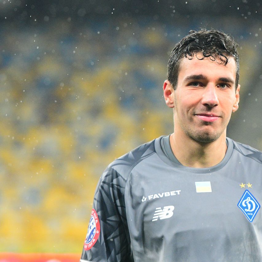 Ruslan Neshcheret – one of two youngest Dynamo keepers in UPL
