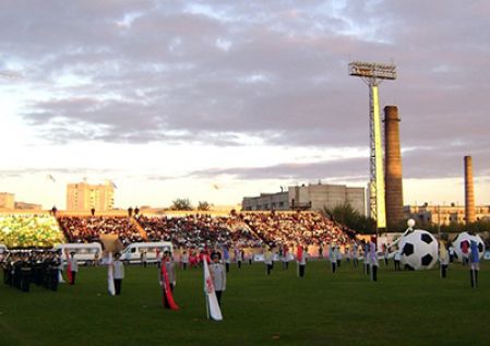 Святкування 100-річчя казахстанського футболу за участю ветеранів «Динамо»