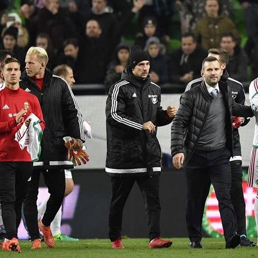 Hungary with Tamas KADAR defeat Costa Rica