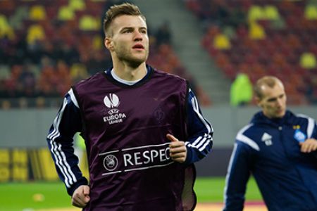 Great hat trick of Andriy YARMOLENKO!