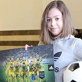 Adidas and Ukraine internationals award contest winners