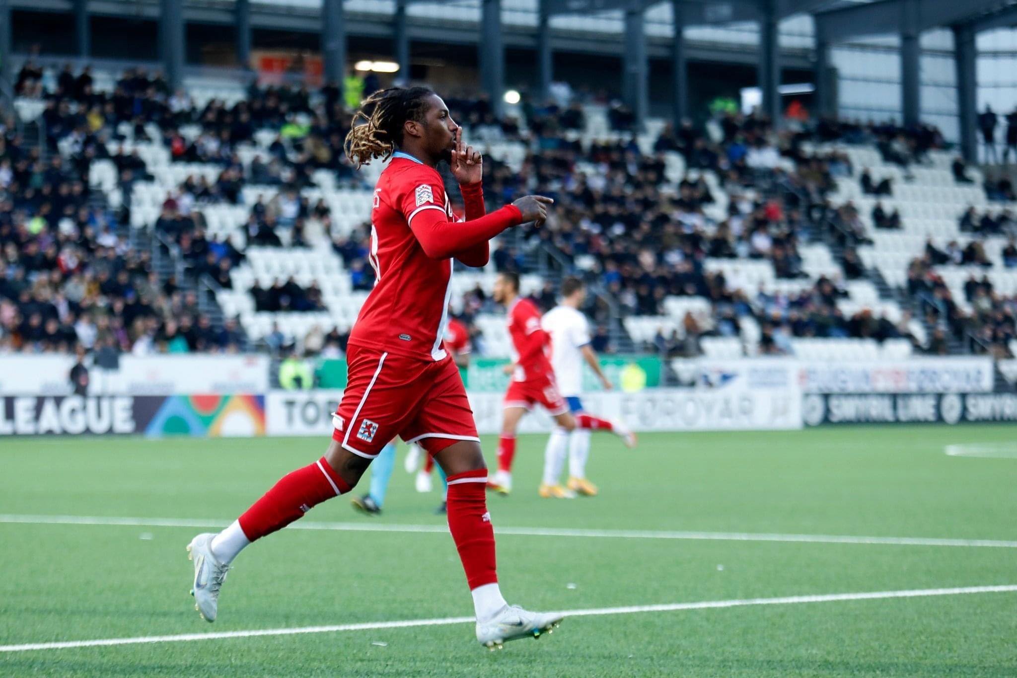 Жерсон Родригес отличился голом в матче сборной Люксембурга с Фарерскими островами