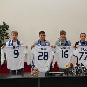 FC Dynamo Kyiv present newcomers!