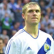 Russia's Rubin capture Serhiy Rebrov