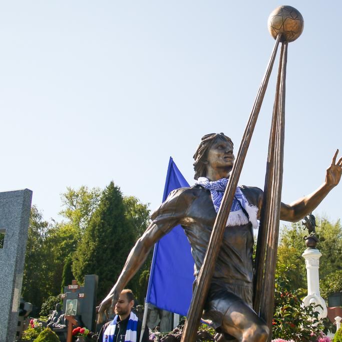 Monument to Andriy HUSIN opening ceremony