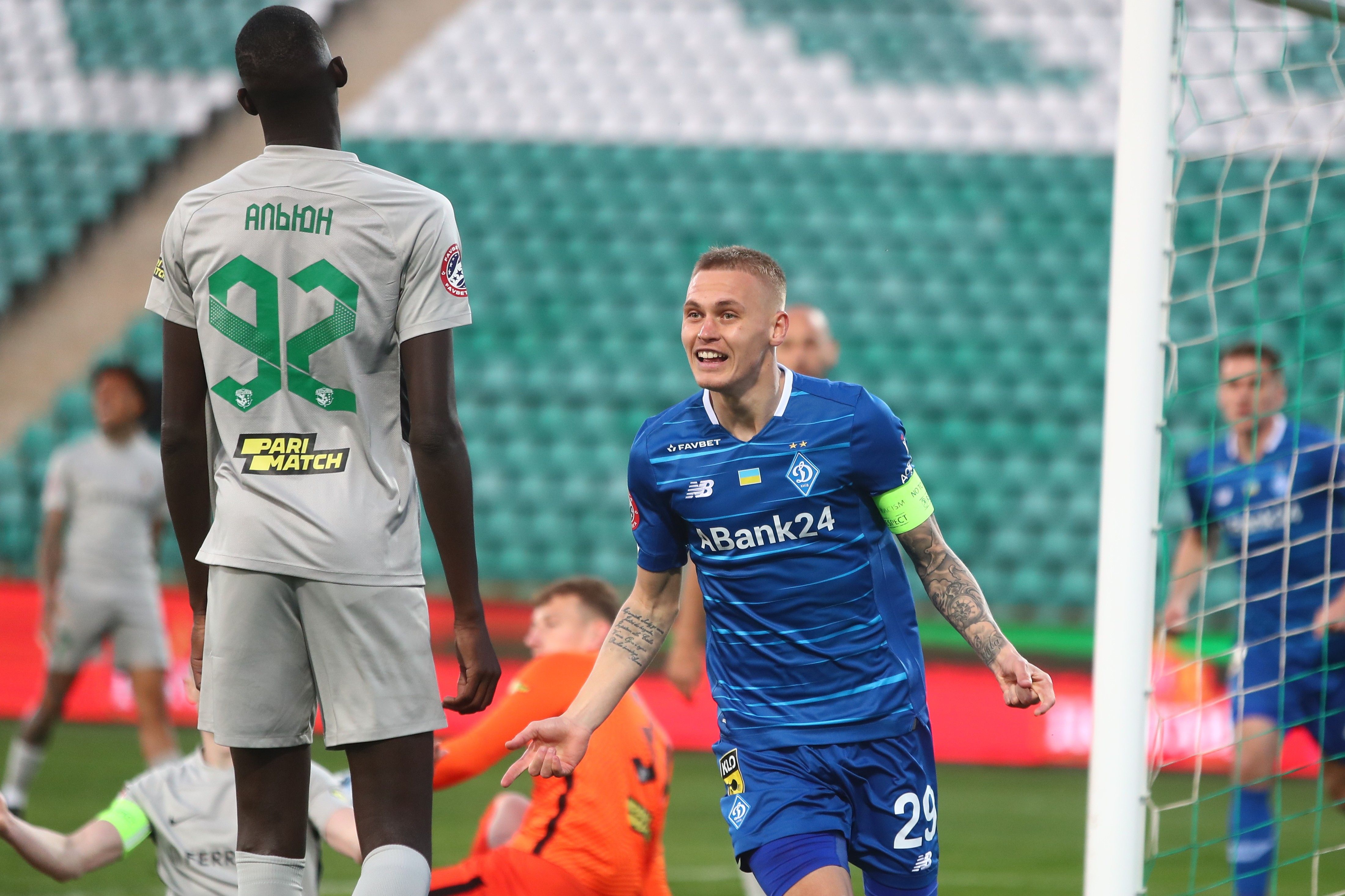 Dynamo – Vorskla: goalscorers