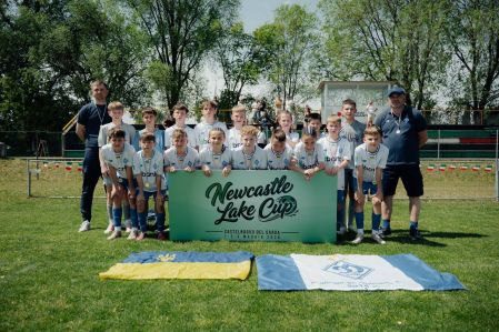 «Динамо» U12 – у четвірці найкращих турніру Newcastle Lake Cup