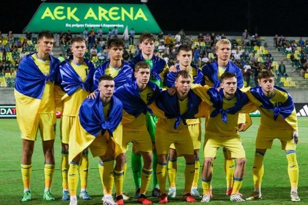 Three Dynamo players feature for Ukraine U17 against Cyprus at the Euro-2024