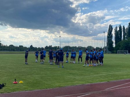 «Динамо» провело тренировку в Румынии