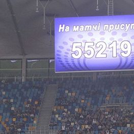 UPL game between Dynamo and Dnipro has gathered third largest audience in Europe