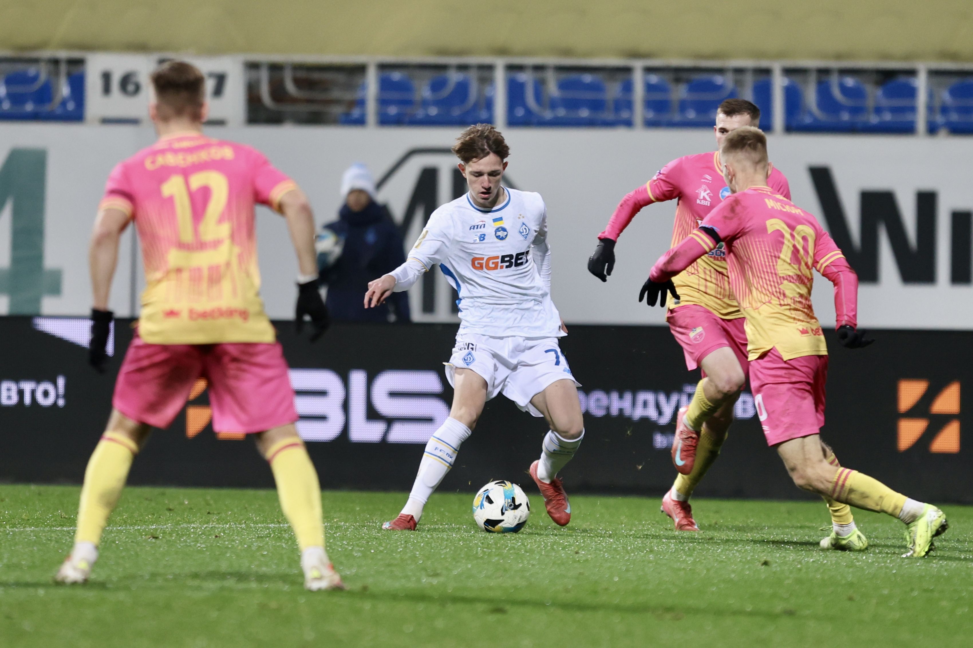 Богдан Редушко дебютував за першу команду «Динамо»