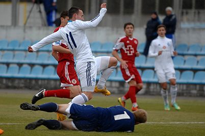 Dynamo U-19 in the first half of 2014/2015 season