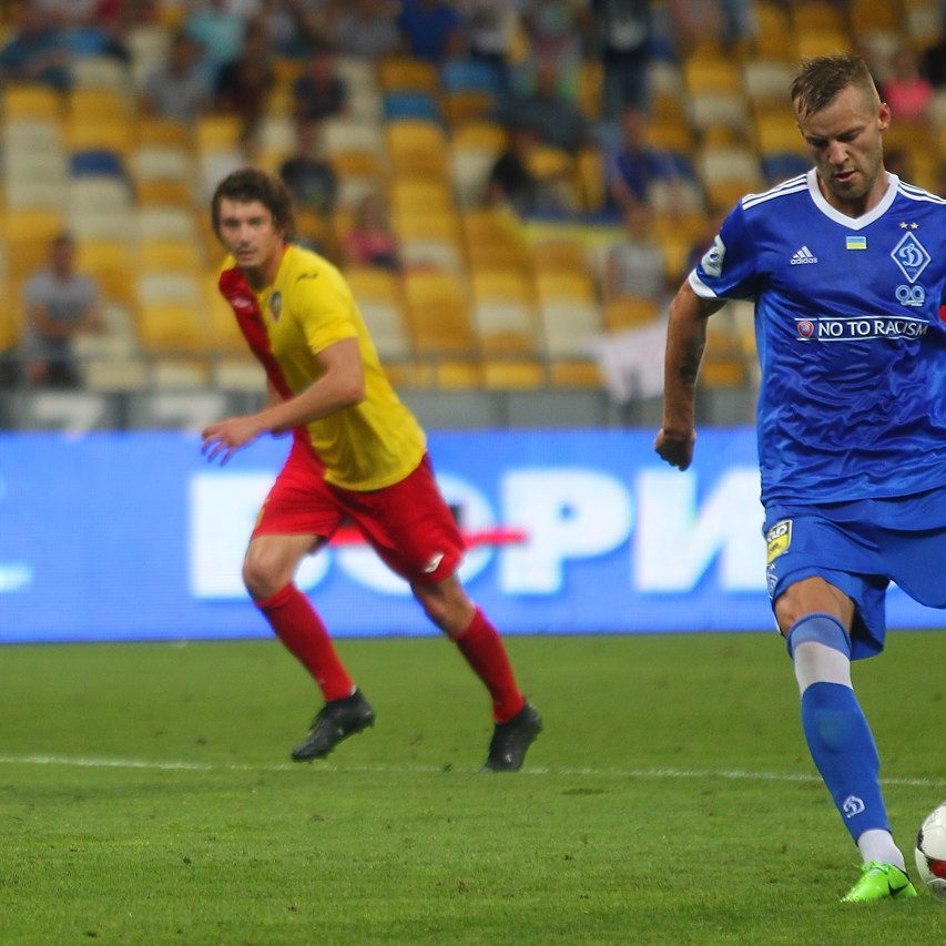 Andriy Yarmolenko: one goal to hundred