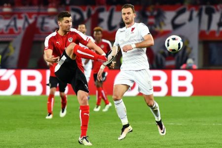 Austria with Dragovic defeat Albania