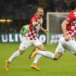 Хорватські вболівальники підвели Віду і його партнерів по збірній у грі з Італією