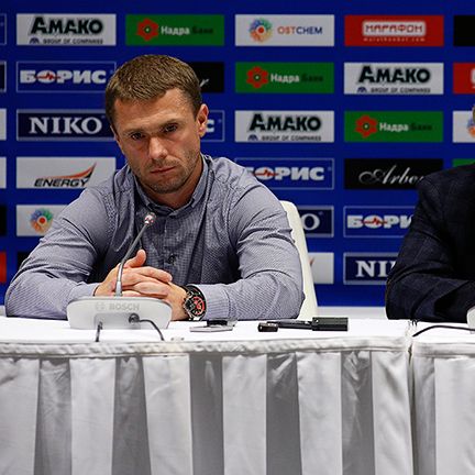 Press conference of Ihor SURKIS and Serhiy REBROV (+ VIDEO)