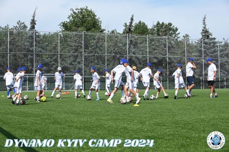 Завершився літній футбольний табір Dynamo Camp-2024