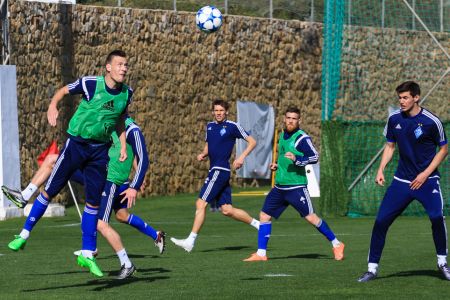 Dynamo in Spain: intense training day