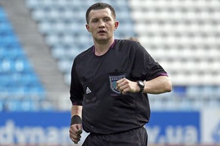 Dmytro Kryvushkin – Lviv vs Dynamo match referee