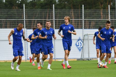 Dynamo getting ready for match against Kolos (VIDEO)