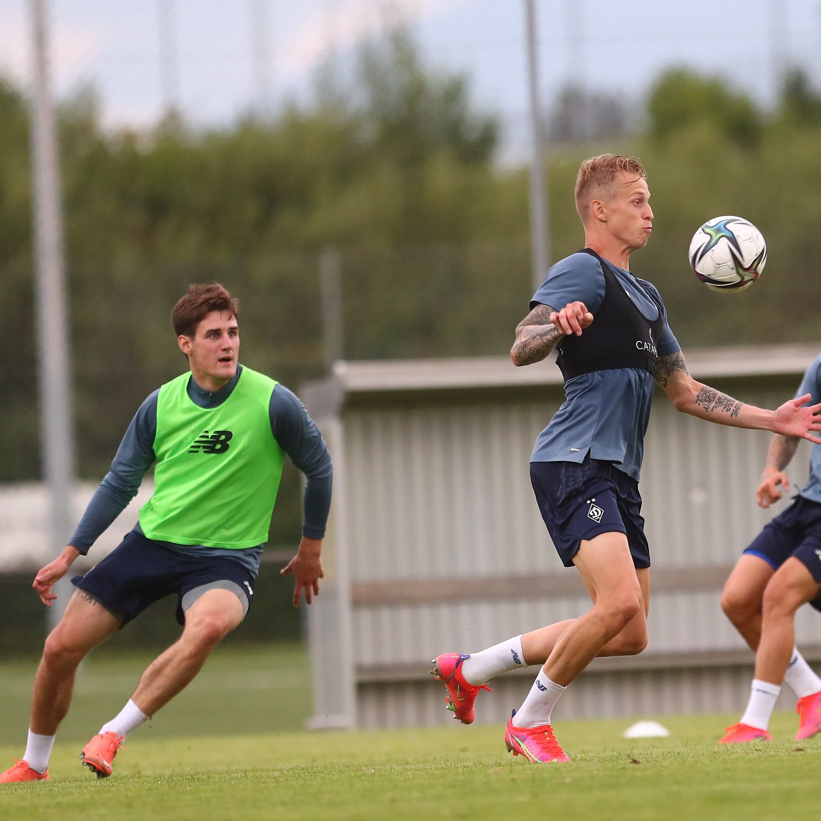 Dynamo training camp: from France to Switzerland