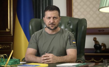 I want to dedicate this address to those who have been bravely standing for 200 days, being the exact reason why Ukraine stands - President Volodymyr Zelenskyy