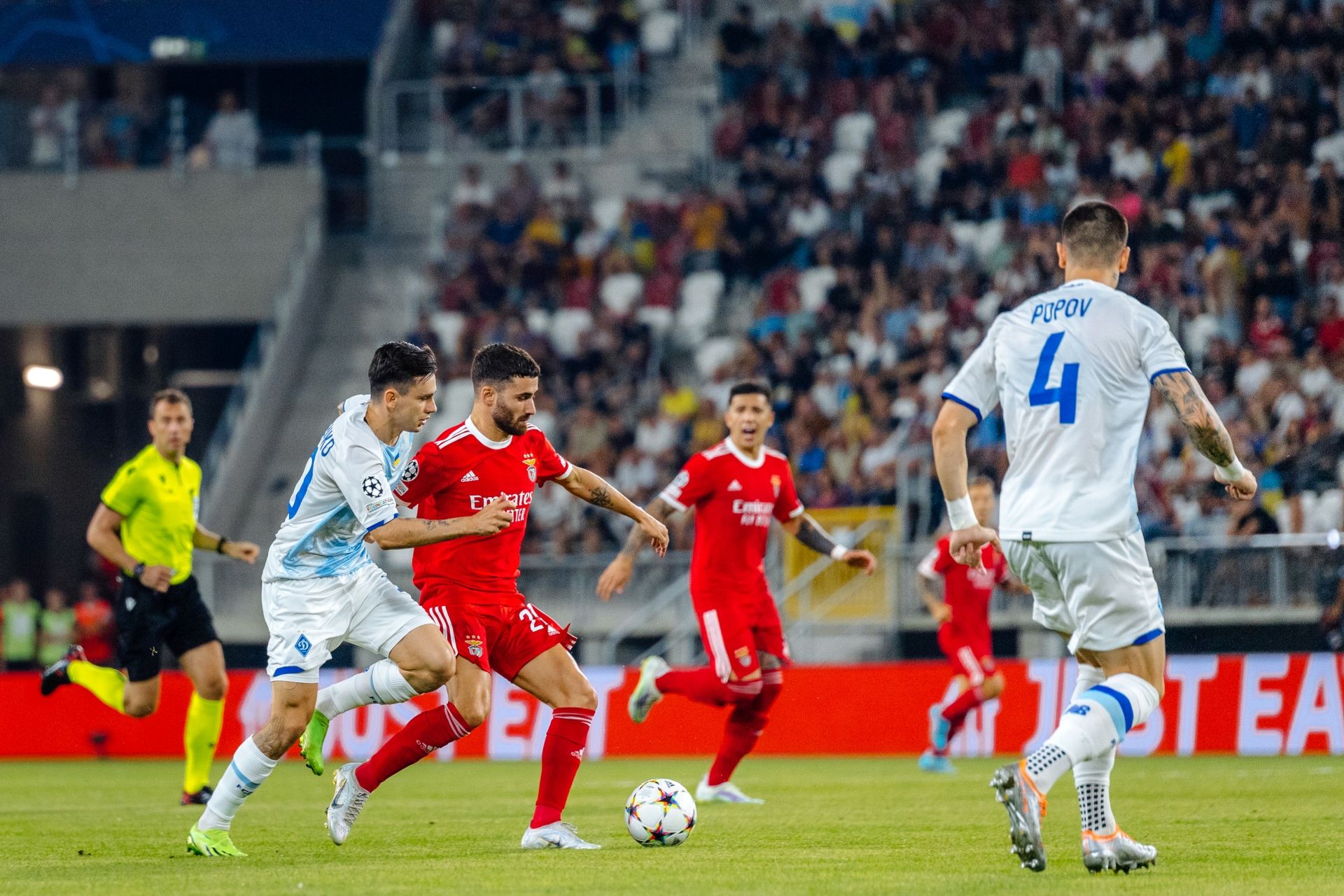 Champions League. Qualification play-off. Dynamo – Benfica – 0:2. Report