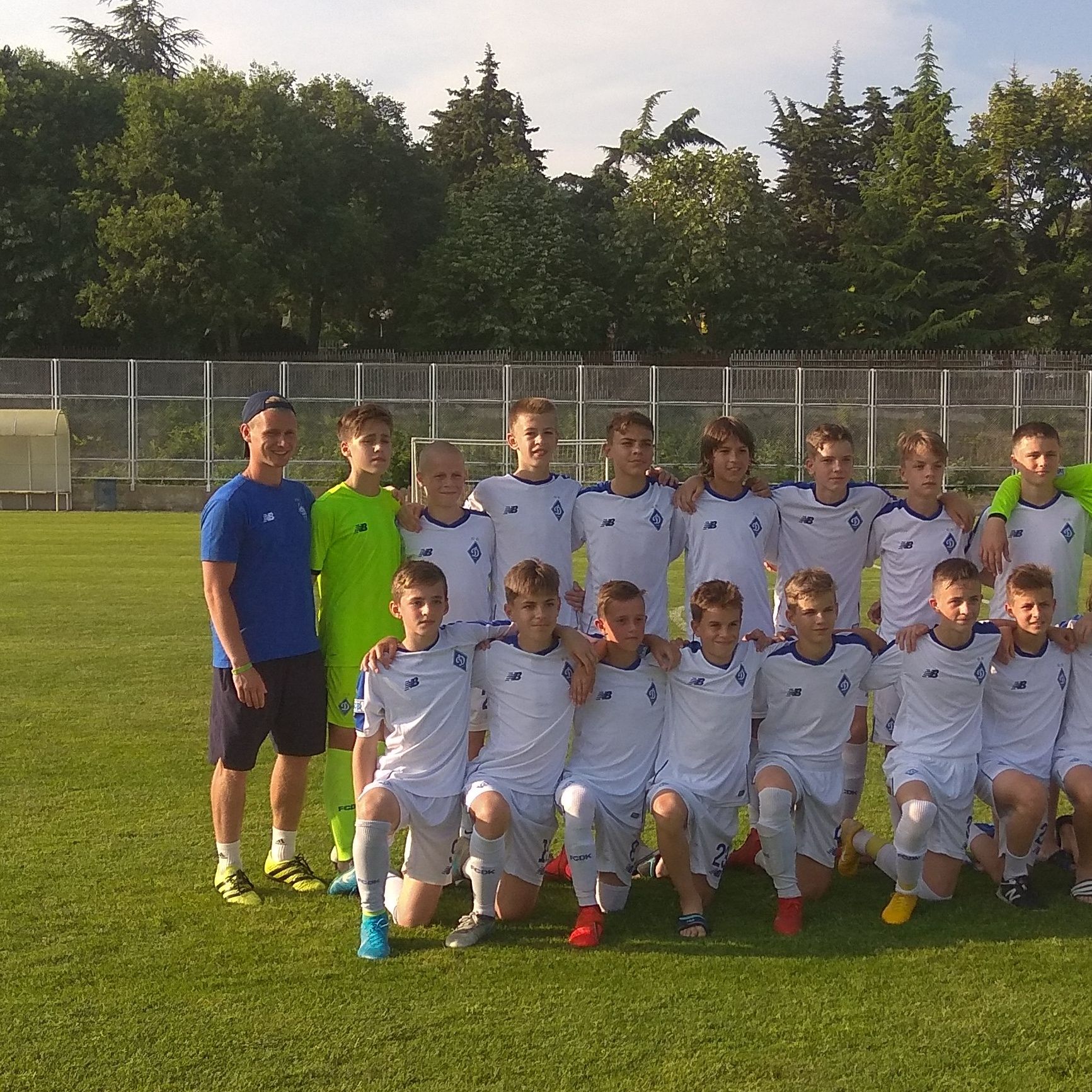 »Динамо» U-13 розгромило «Гірник» у першому матчі на «Alfa Cup Albena 2019»