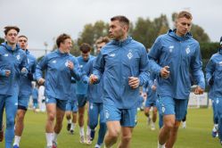 Зимові збори: тренування на полі, пробіжка узбережжям та відновлення у холодній воді