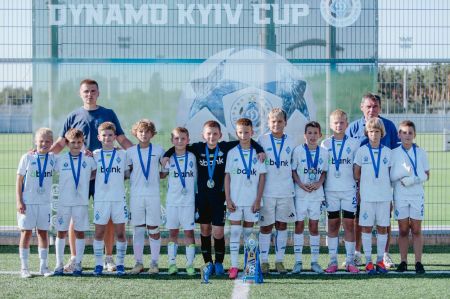 Динамівські юнаки успішно виступили на Dynamo Kyiv Cup 2026