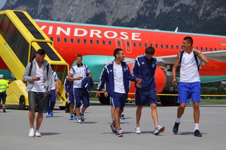 FC Dynamo Kyiv arrive in Austria for training camp