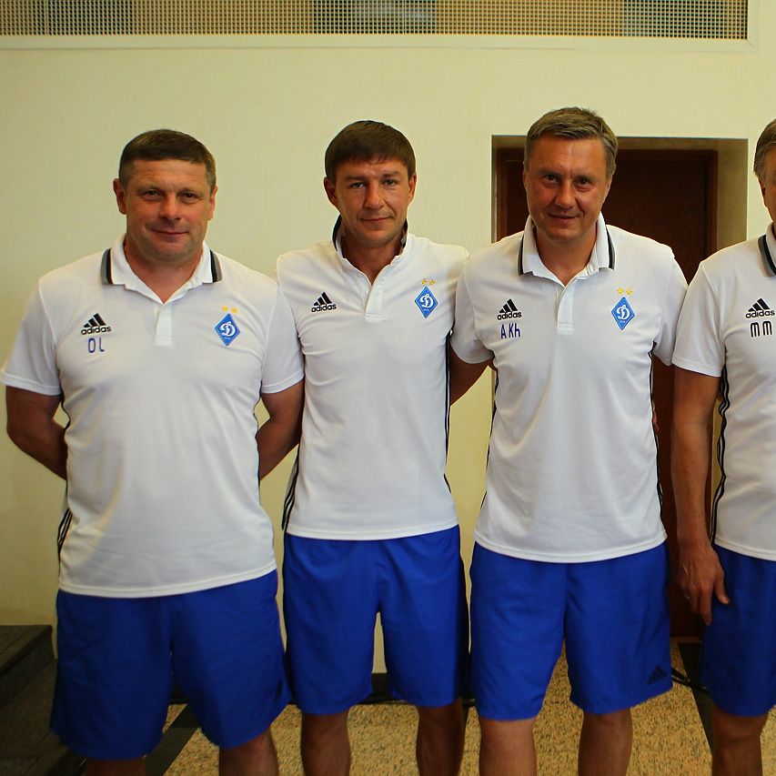 Press conference of Olexandr KHATSKEVYCH and his assistant coaches