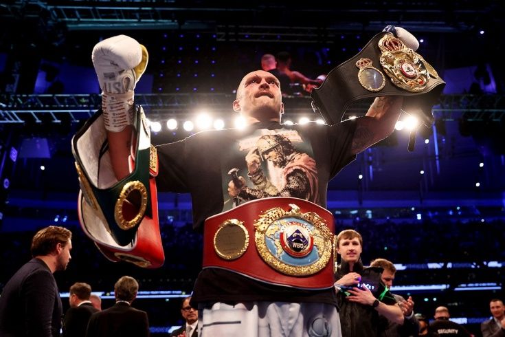 Congratulations to winner of four heavyweight titles Olexandr Usyk!