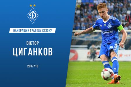 Viktor TSYHANKOV – Dynamo best player in 2017/18 season!