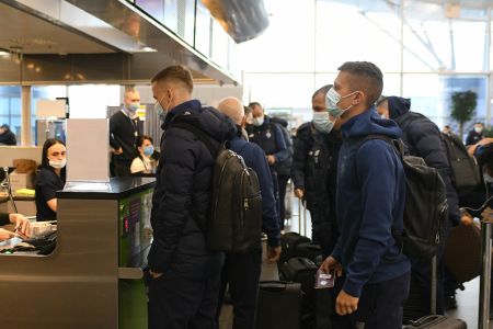 Dynamo leave for Turkey