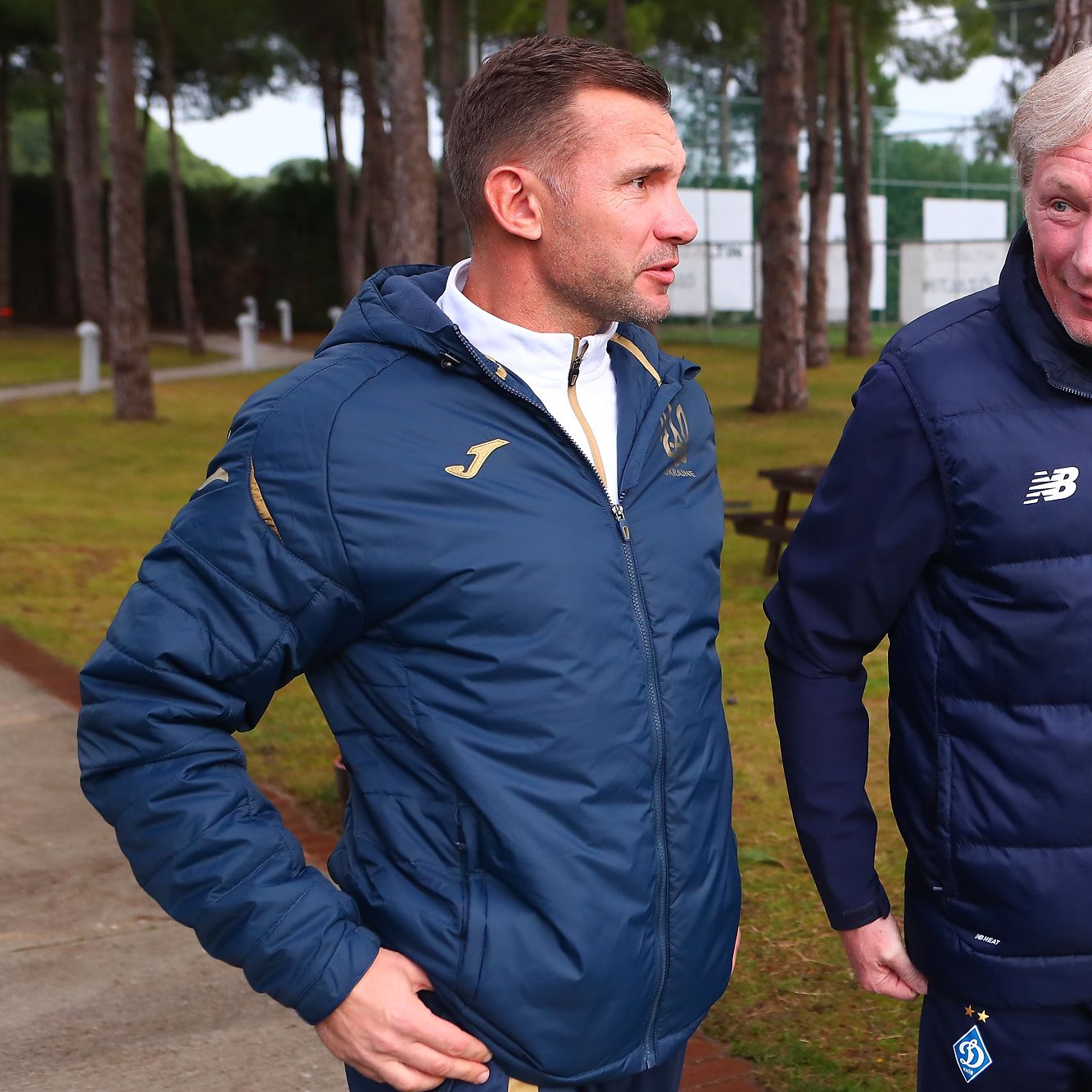 Andriy Shevchenko and his assistant coaches visit Dynamo in Belek (+VIDEO)