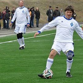 Dynamo veterans open the stadium in Cherkasy region