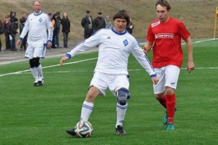 Dynamo veterans open the stadium in Cherkasy region