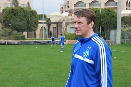 Olexandr KHATSKEVYCH: “We work on tactics and set pieces”