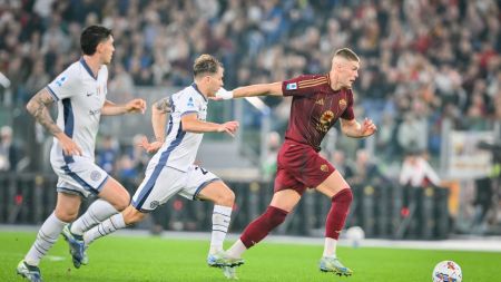 At opponent’s camp: Roma lose against Inter before the game against Dynamo