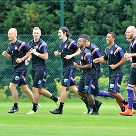 Anderlecht training and getting ready for match against Dynamo (+ VIDEO)