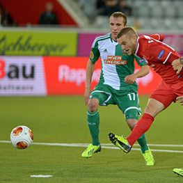 Dynamo next Europa League opponent Rapid Wien suffer narrow defeat