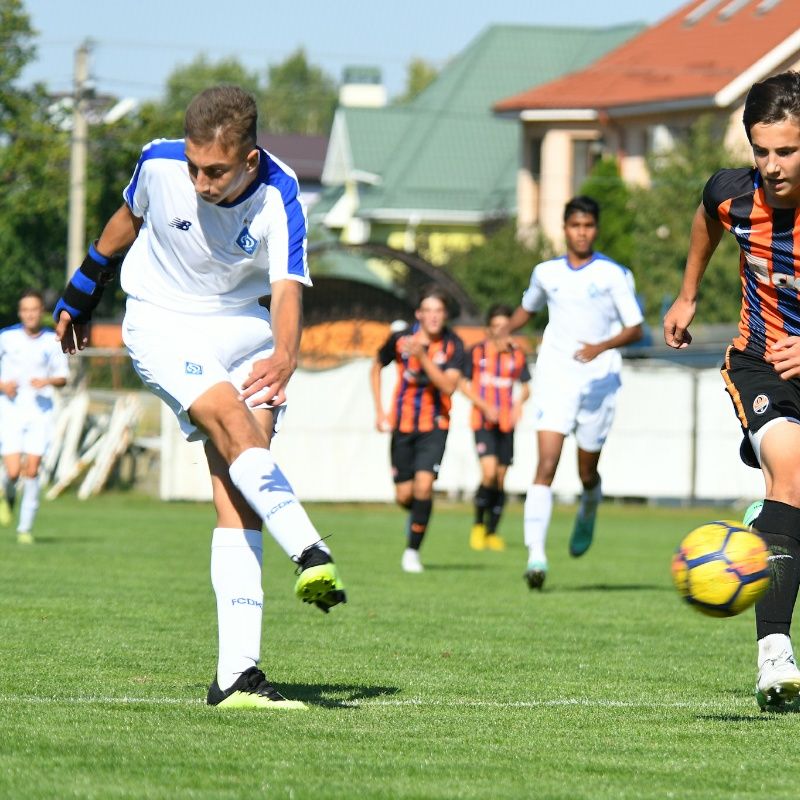 ДЮФЛ. 3-й тур. «Динамо» U-15 не змогло здобути очки у матчі із «Шахтарем»