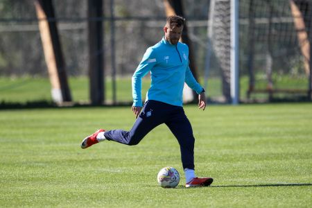 Dynamo players recovering from injuries and getting back to work