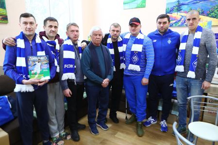 Presents for wounded soldiers from Dynamo (+PHOTOS, VIDEO)