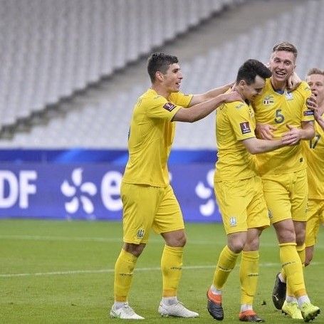 Third goal of Serhiy Sydorchuk for Ukraine