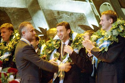 15 років тому Київ вшановував чемпіонську команду 2000-го!