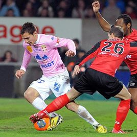 Ruben and Bertoglio help Evian to defeat Guingamp