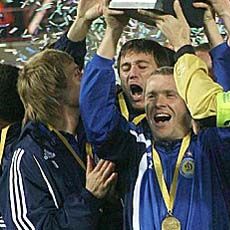 Сергій Ребров – кращий гравець Кубка Першого каналу